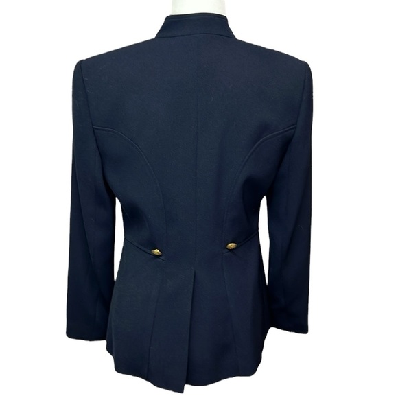 Maggy Boutique Navy With Gold Buttons Blazer - Picture 3 of 5